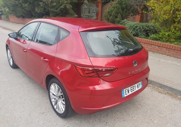 Seat Leon cena 54900 przebieg: 102000, rok produkcji 2018 z Czarnków małe 497